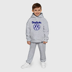 Детский костюм оверсайз Volkswagen Das Auto, цвет: меланж — фото 2