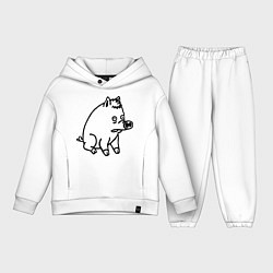 Детский костюм оверсайз Pig