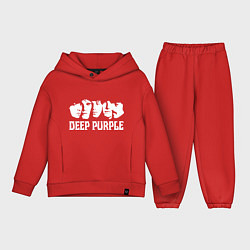 Детский костюм оверсайз Deep Purple, цвет: красный