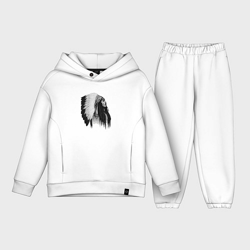 Детский костюм оверсайз Джонни Депп / Белый – фото 1