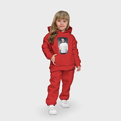 Детский костюм оверсайз David Beckham, цвет: красный — фото 2