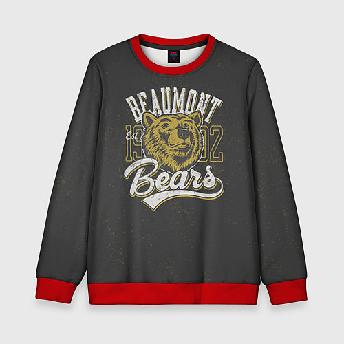 Детский свитшот Team t-shirt 1 / 3D-Красный – фото 1