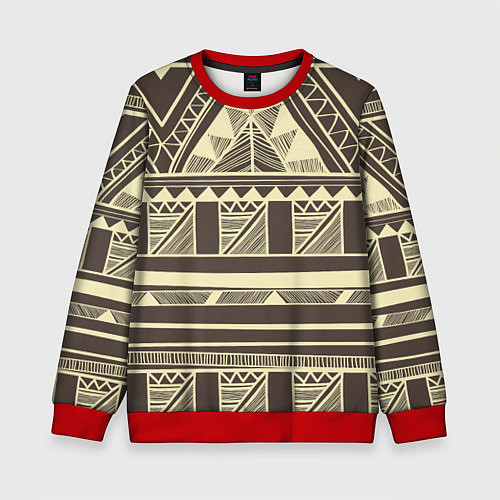 Детский свитшот Камерун / 3D-Красный – фото 1