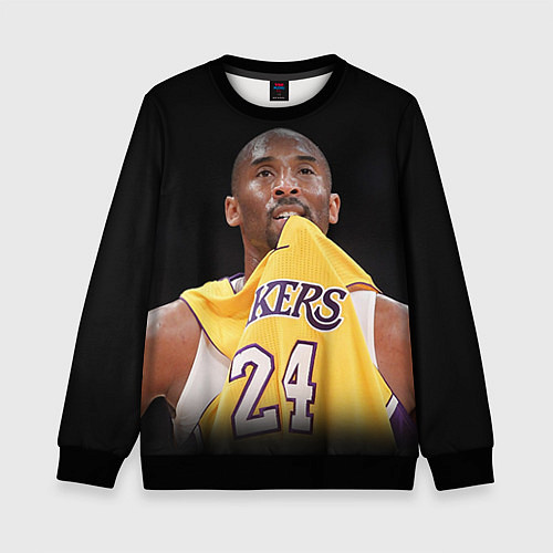 Детский свитшот Kobe Bryant / 3D-Черный – фото 1