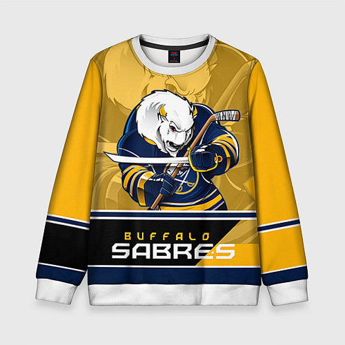 Детский свитшот Buffalo Sabres / 3D-Белый – фото 1