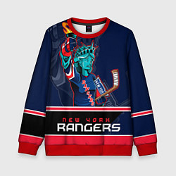 Свитшот детский New York Rangers, цвет: 3D-красный