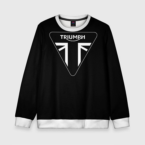 Детский свитшот Triumph 4 / 3D-Белый – фото 1