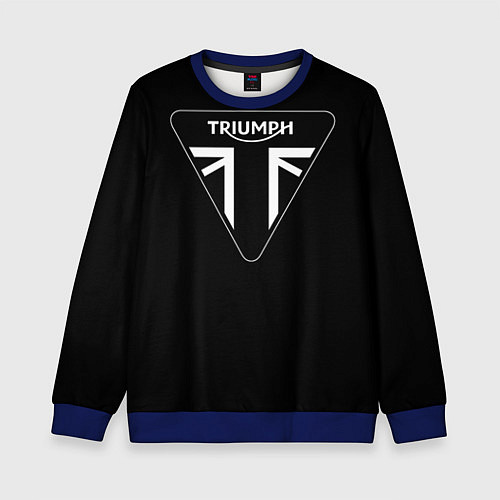 Детский свитшот Triumph 4 / 3D-Синий – фото 1