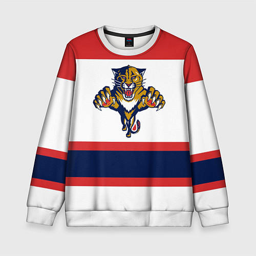 Детский свитшот Florida Panthers / 3D-Белый – фото 1