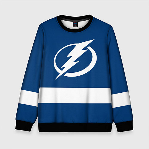 Детский свитшот Tampa Bay Lightning / 3D-Черный – фото 1