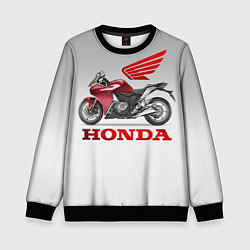 Свитшот детский Honda 2, цвет: 3D-черный