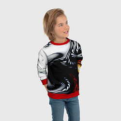 Свитшот детский Abrupt, цвет: 3D-красный — фото 2