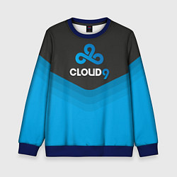 Свитшот детский Cloud 9 Uniform, цвет: 3D-синий