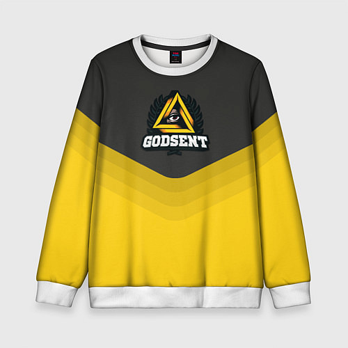 Детский свитшот Godsent Uniform / 3D-Белый – фото 1