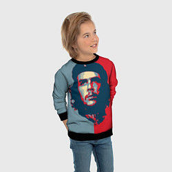 Свитшот детский Che Guevara, цвет: 3D-черный — фото 2