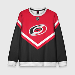 Свитшот детский NHL: Carolina Hurricanes, цвет: 3D-белый