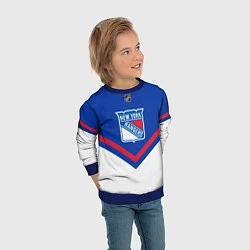 Свитшот детский NHL: New York Rangers, цвет: 3D-синий — фото 2