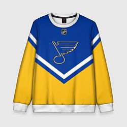 Свитшот детский NHL: St. Louis Blues, цвет: 3D-белый