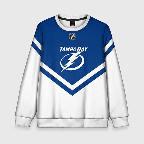 Детский свитшот NHL: Tampa Bay Lightning / 3D-Белый – фото 1