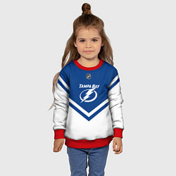 Свитшот детский NHL: Tampa Bay Lightning, цвет: 3D-красный — фото 2