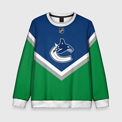 Свитшот детский NHL: Vancouver Canucks, цвет: 3D-белый