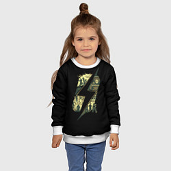 Свитшот детский Fallout Never Changes, цвет: 3D-белый — фото 2