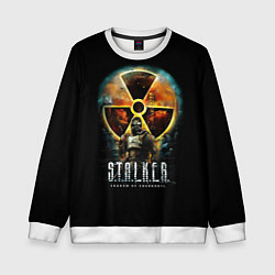 Свитшот детский STALKER: Shadow of Chernobyl, цвет: 3D-белый