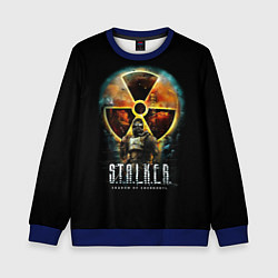 Свитшот детский STALKER: Shadow of Chernobyl, цвет: 3D-синий