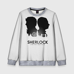 Свитшот детский Sherlock Edition, цвет: 3D-меланж