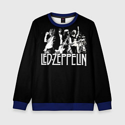 Свитшот детский Led Zeppelin: Mono, цвет: 3D-синий