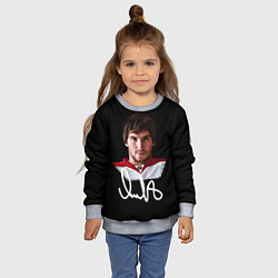 Свитшот детский Овечкин, цвет: 3D-меланж — фото 2