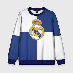 Свитшот детский Real Madrid: Blue style, цвет: 3D-синий