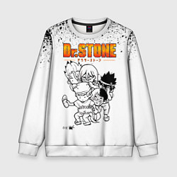 Детский свитшот Доктор Стоун персонажи