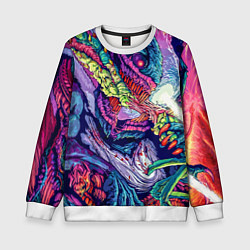 Свитшот детский Hyper Beast Style, цвет: 3D-белый