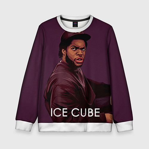 Детский свитшот Ice Cube: LA / 3D-Белый – фото 1