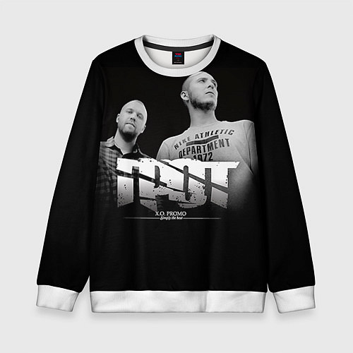 Детский свитшот ГРОТ: XO Promo / 3D-Белый – фото 1