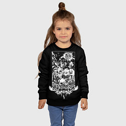 Свитшот детский Dethklok: Metalocalypse, цвет: 3D-черный — фото 2