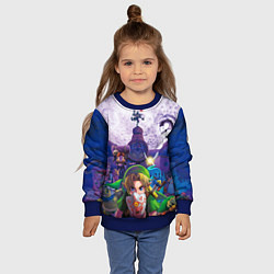 Свитшот детский The Legend of Zelda, цвет: 3D-синий — фото 2