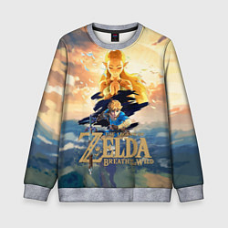 Свитшот детский The Legend of Zelda, цвет: 3D-меланж