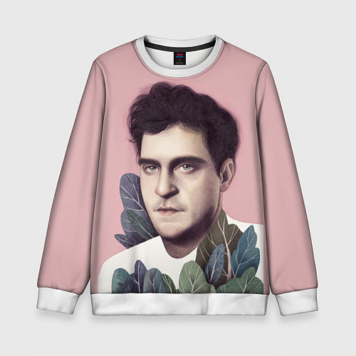 Детский свитшот Хоакин Феникс / 3D-Белый – фото 1