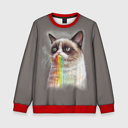 Детский свитшот Grumpy Cat