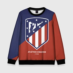 Свитшот детский Atletico Madrid FC 1903, цвет: 3D-черный