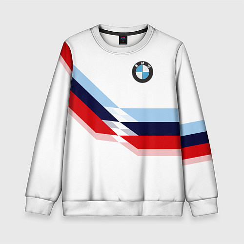Детский свитшот BMW БМВ WHITE / 3D-Белый – фото 1