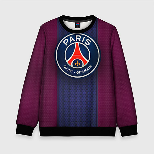 Детский свитшот Paris Saint-Germain / 3D-Черный – фото 1