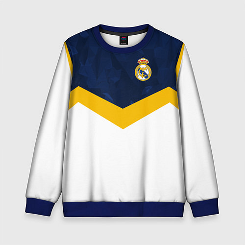 Детский свитшот Real Madrid FC: Sport / 3D-Синий – фото 1