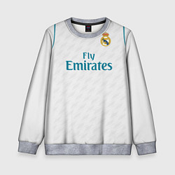 Свитшот детский Real Mardid FC: Asensio Home 17/18, цвет: 3D-меланж