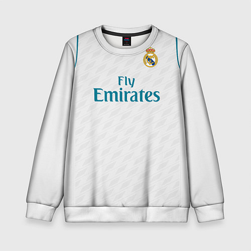 Детский свитшот Real Madrid FC: Isco Home 17/18 / 3D-Белый – фото 1