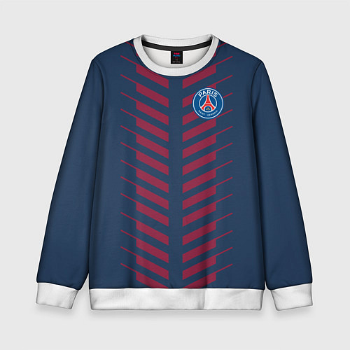 Детский свитшот FC PSG: Creative / 3D-Белый – фото 1