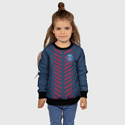 Свитшот детский FC PSG: Creative, цвет: 3D-черный — фото 2