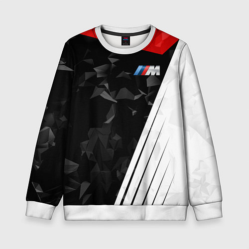 Детский свитшот BMW M: Poly Sport / 3D-Белый – фото 1